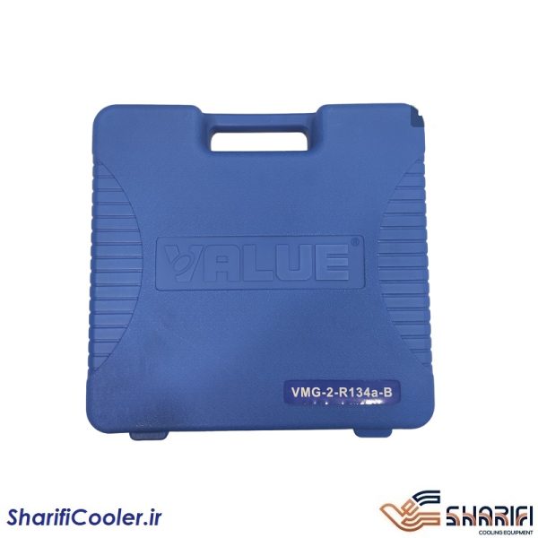 گیج دوقلو تزریق گاز 134 ولئو Valeo VMG-2-R134a-B