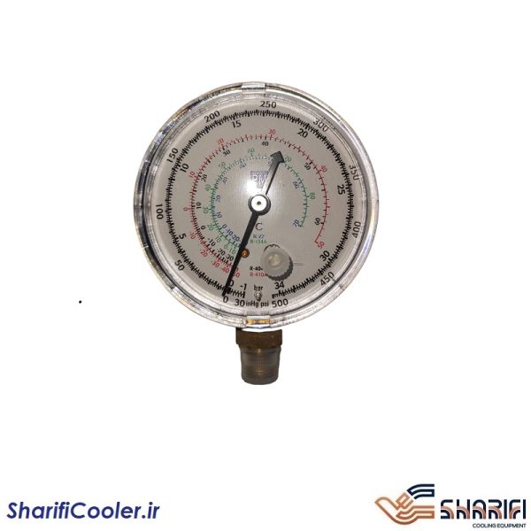 ساعت گیج آبی تزریق گاز R134a مارک P&M