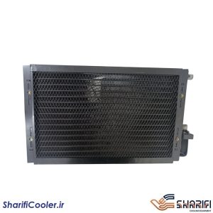 کندانسور (رادیاتور کولر ) دوبل (44*23*14) به همراه فن تک 24 ولت