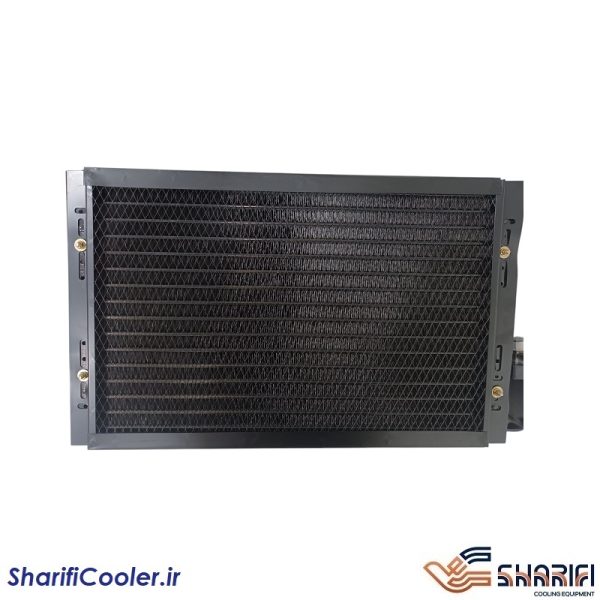 کندانسور (رادیاتور کولر ) دوبل (44*23*14) به همراه فن دوبل 24 ولت