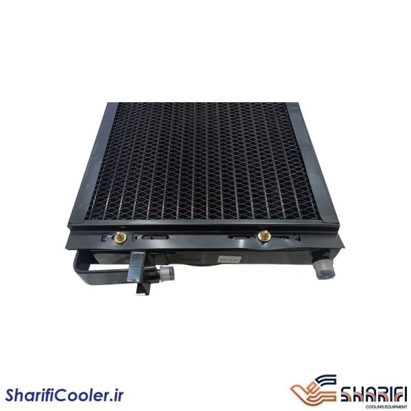 کندانسور (رادیاتور کولر ) دوبل (44*23*14) به همراه فن دوبل 24 ولت