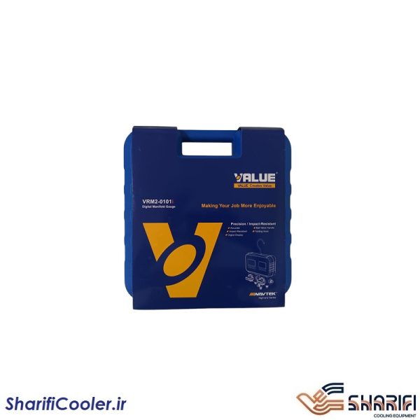 گیج دوقلو (منیفولد) تزریق گاز دیجیتال ولیو VRM2-0101i