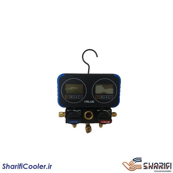 گیج دوقلو (منیفولد) تزریق گاز دیجیتال ولیو VRM2-0101i