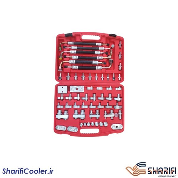 ست ابزار کورکن (نشت یابی کولر خودرو) شیلنگ دار