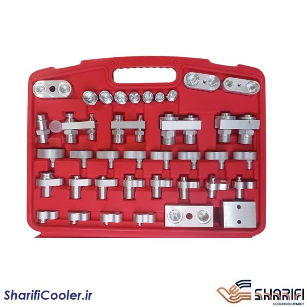 ست ابزار کورکن (نشت یابی کولر خودرو) شیلنگ دار