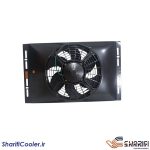 فن قاب فلز تک کندانسور ( رادیاتور کولر خودرو ) 12 ولت