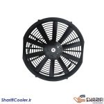 فن کندانسور (رادیاتور کولر ) 14 اینچ 24 ولت 120 وات ماشین سنگین تایلندی